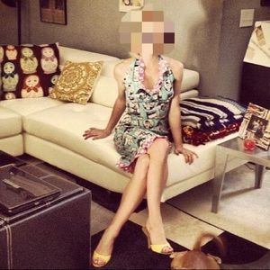 Custom Elvis Print Wiggle Dress